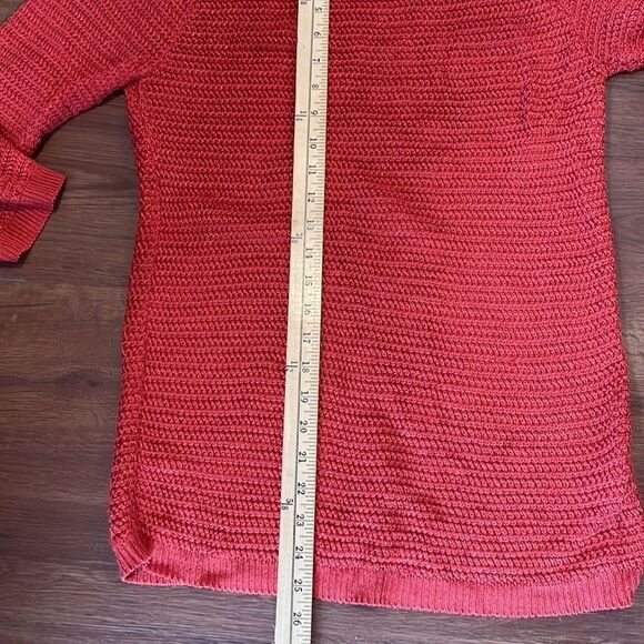 Coincidence & Chance Orange Easy Stitch Pullover - Picture 6 of 8